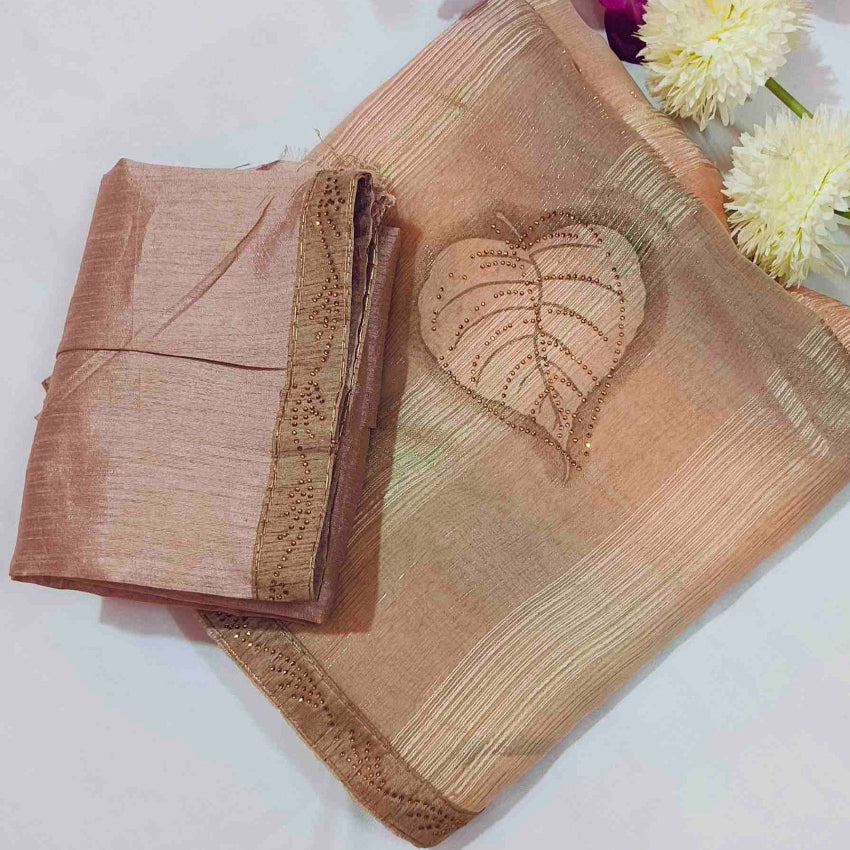 Chiffon Printed Pastel Saree