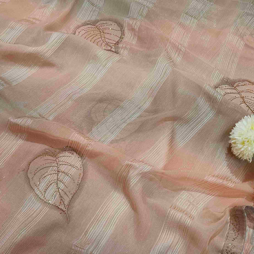 Chiffon Printed Pastel Saree