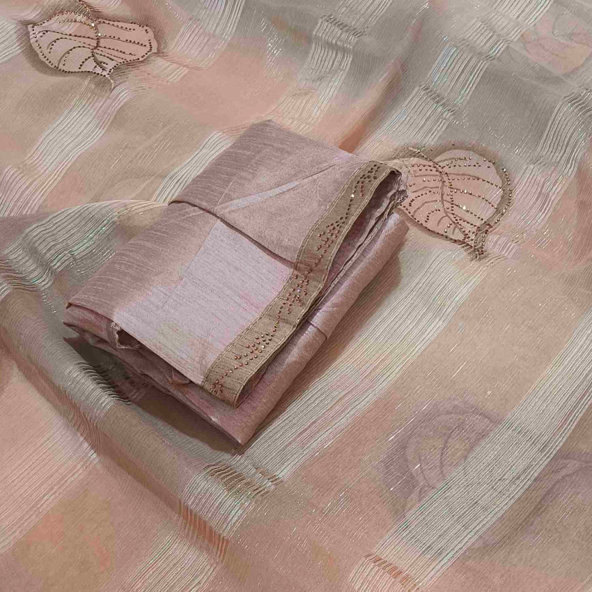 Chiffon Printed Pastel Saree