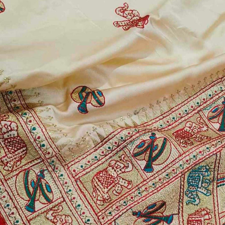 Artsilk Embroidery Saree