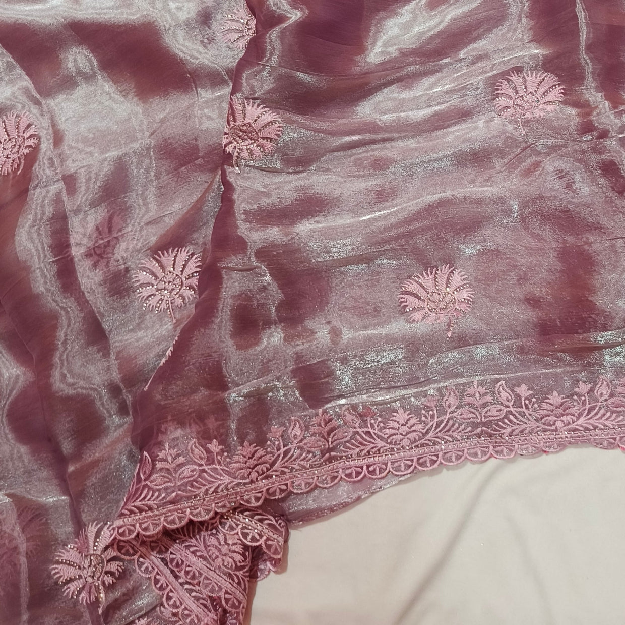 Lavender Jimmychoo Saree