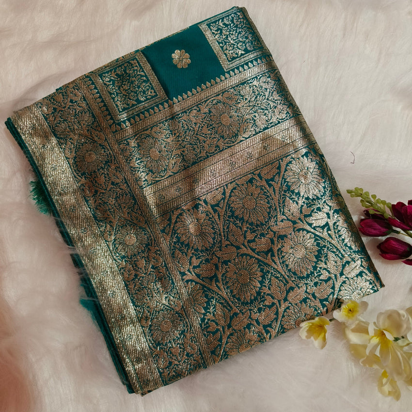 Artsilk Blue Saree