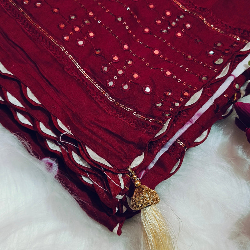 Art Silk Mirror Mirror Saree