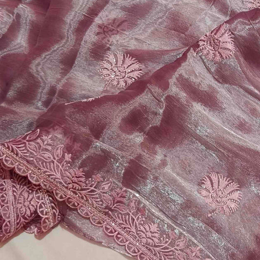 Lavender Jimmychoo Saree