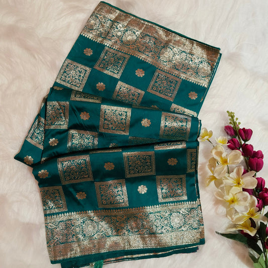 Artsilk Blue Saree